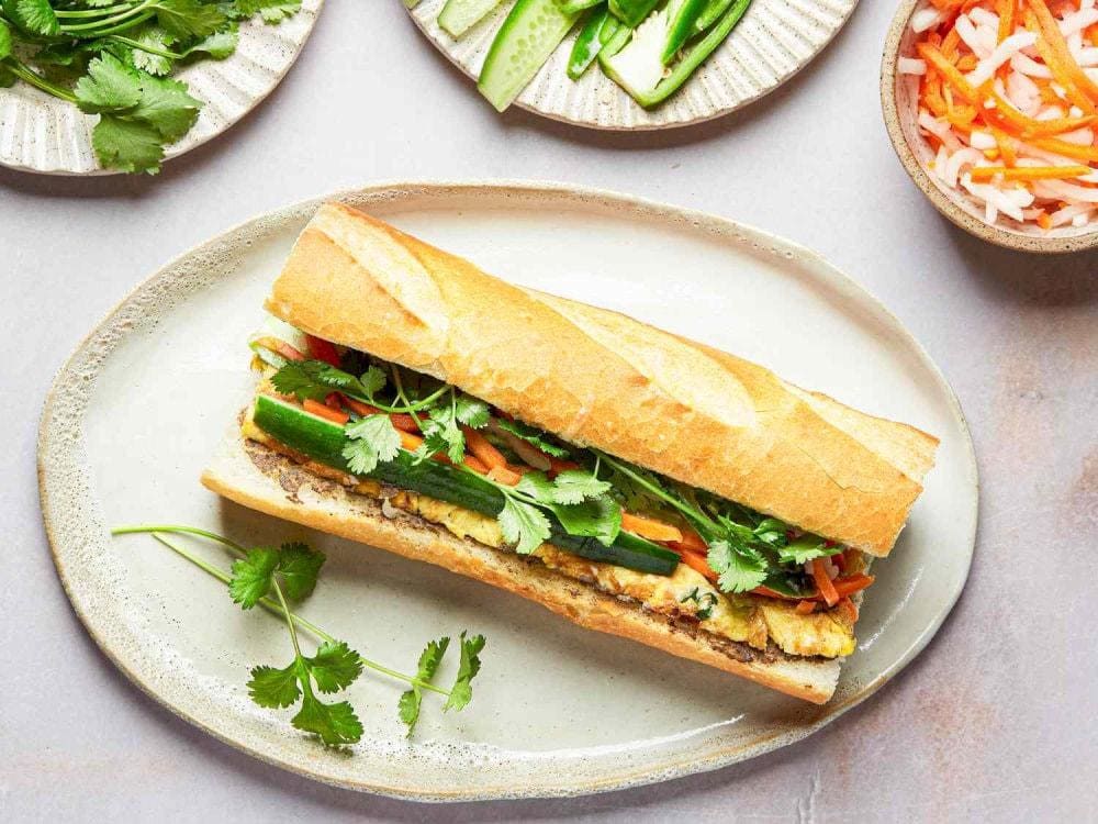 Banh mi has many variations with different flavour
